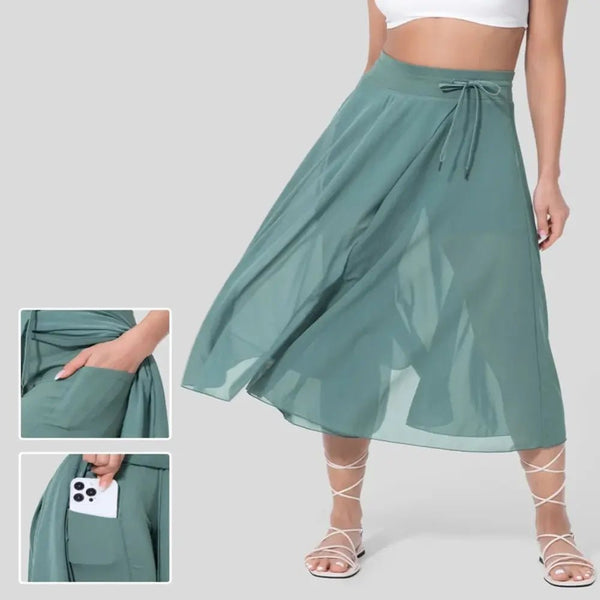 Sorella™ - De Elegante & Luchtige Maxi Rok - Yoova