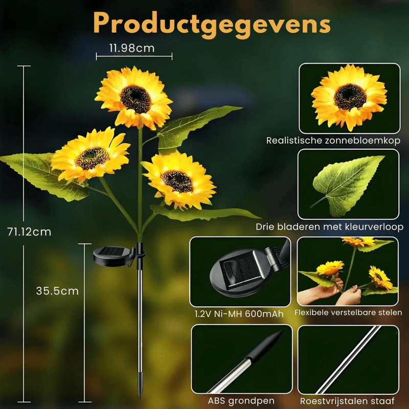 SunBloom™ – Laat je tuin stralen & geniet van sfeervolle avonden! - Yoova
