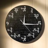 TimeFlair™ - Moderne wiskundige wandklok - Yoova