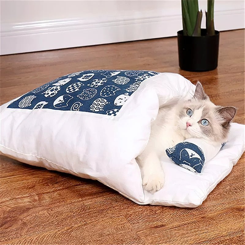 WarmHaven™ - Verwen je kat met een comfortabele slaapplek! - Yoova